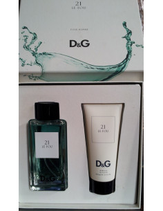 D&G Anthology Le Fou 21 Dolce&Gabbana COFRET 100 ml vaporizador + SHOWER GEL 100 ml descatalogado