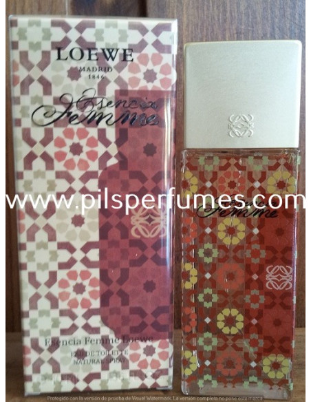 Esencia Femme Loewe for women de Loewe 40 ml .1.35 FlOz vaporizador eau de toilette .REEDICIÓN 2013  descatalogado discontinued