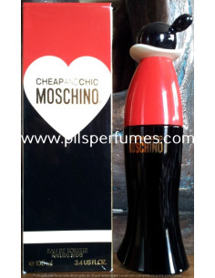 Cheap & Chic Moschino 100 ml vaporizador eau de toilette imagen real, caja sin precintar