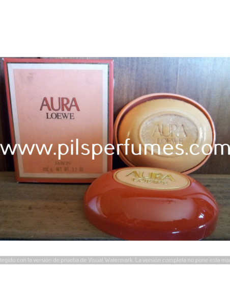 AURA de LOEWE  Aura (original) pastilla jabon100 gr,producto descatalogado discontinued