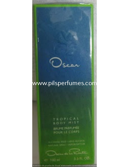 Oscar Tropical Oscar de la Renta 100 ml vaporizador  TROPICAL BODY MIST espray cuerpo