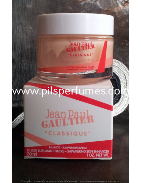 Classique Jean Paul Gaultier EAU D´ETE SUMMER FRAGANCE LE SOIN SUBLIMANT NACREE 30 ml SHIMMERING SKIN ENHANCER