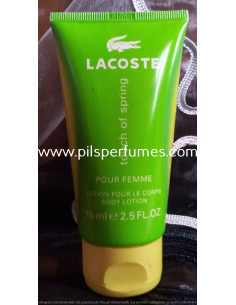 Touch of Spring Lacoste LECHE PERFUMADA PARA EL CUERPO 75 ml