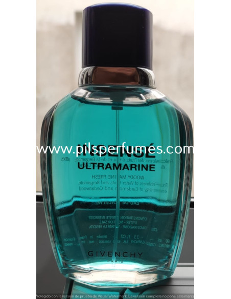 Insense Ultramarine Givenchy 100 ml vaporizador, descatalogado, imagen real sin caja