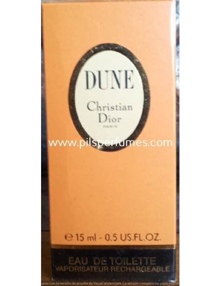 Dune de Christian Dior para Mujeres 15 ml VAPORIZADOR   RECARGABLE