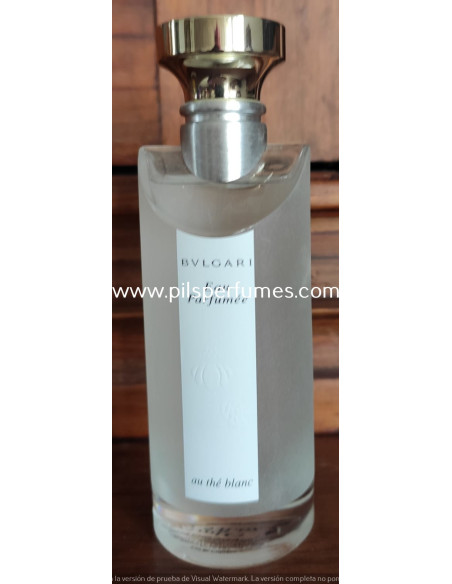 Eau Parfumee au The Blanc Bvlgari 75 ml vaporizador eau de cologne.Imagen real perfume descatalogado