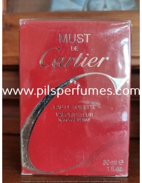 MUST DE CARTIER 30 ml EAU DE TOILETTE