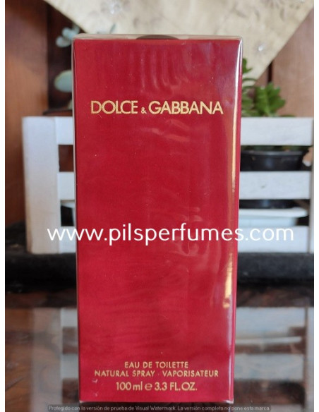Dolce&Gabbana de Dolce&Gabbana ( LA ROJA) 100 ml Vaporizador eau de toilette perfume descatalogado