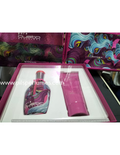 Pure Custo Barcelona Woman Custo Barcelona SET 100 ml vaporizador eau de toilette+ body milk 200 ml.descatalogado imagen real 2