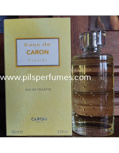 Eaux de Caron Fraiche Caron 100 ml NO vaporizador eau de toilette.NO SPRAY. imagen real