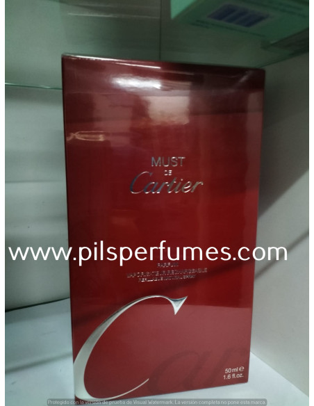 Must de Cartier mujer 50 ml PARFUM COMPLET