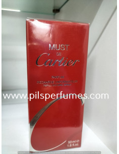 Must de Cartier mujer  50 ml PARFUM RECARGA.REFILL.RECHARGE