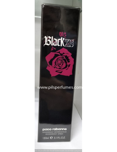 BLACK XS de Paco Rabanne DESODORANTE 150 ml