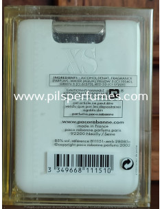 XS Rabanne de Paco Rabanne  50 ml vaporizador POCKET SPRAY descatalogado 2