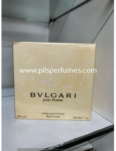 Bvlgari Pour Femme de Bvlgari Body cream 200 ml. Crema  cuerpo, producto descatalogado