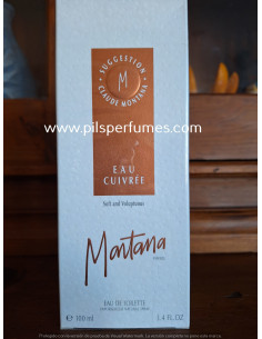 Suggestion Eau Cuivree Montana 100 ml Vaporizador eau de toilette descatalogado