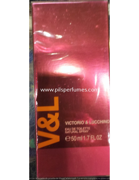 V & L Victorio & Lucchino 50 ml Vaporizador eau de toilette perfume descatalogado