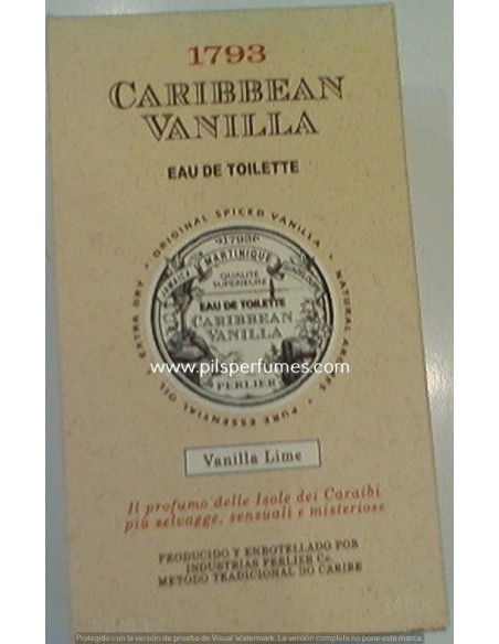 Caribbean Vanilla Lime Perlier 100 ml eau de toilette
