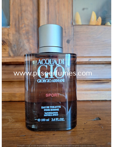 Acqua di Gio Sport men Giorgio Armani 100 ml Vaporizador eau de toilette perfume descatalogado imagen real
