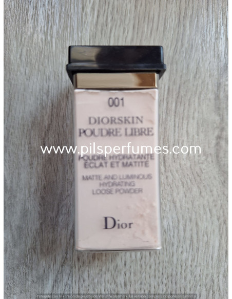 Diorskin poudre libre  001 poudre hydratante éclat et matite 10gr imagen real