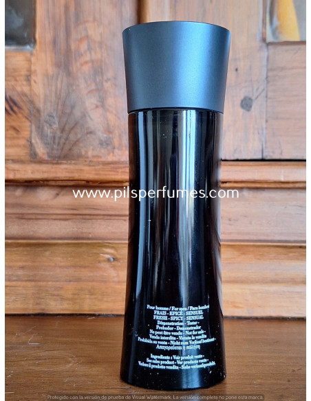 Armani Code  hombre de Giorgio Armani 75 ml vaporizador eau de toilette perfume descatalogado imagen real