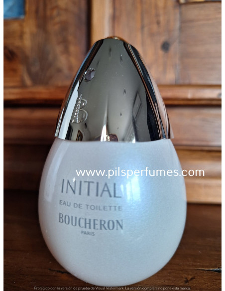 Initial Boucheron 100 ml  vaporizador eau de toilette imagen real  descatalogado, sin caja formato especial