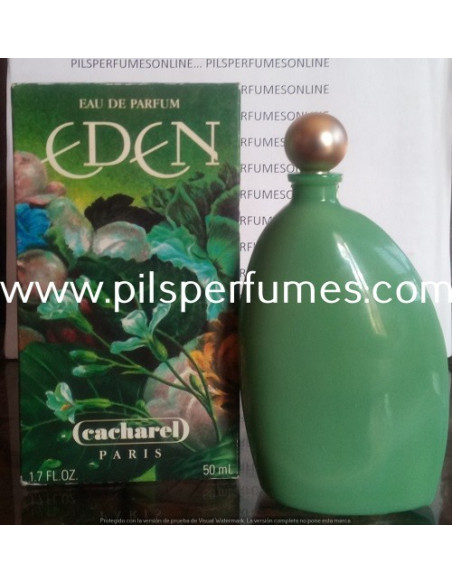 Eden de Cacharel 50 ml NO VAPORIZADOR EAU PARFUM NO SPRAY OLD FORMULA