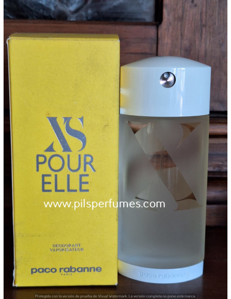 XS Pour Elle Paco Rabanne DESODORANTE 100 ml VAPORIZADOR en caja