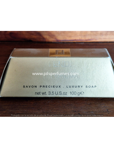Fendi Theorema savon precieux. 100 gr luxury soap. Pastilla de jabón