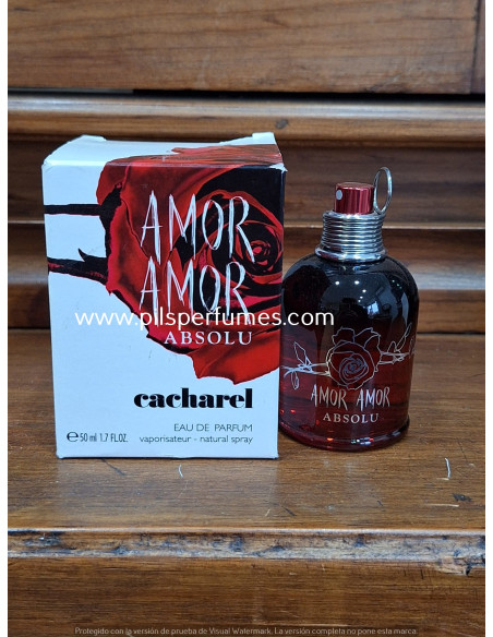 Amor Amor Absolu Cacharel 50 ml vaporizador eau de parfum perfume descatalogado,imagen real