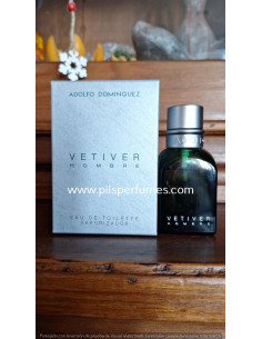 Vetiver Hombre Adolfo Dominguez 55 ml vaporizador perfume descatalogado imagen real