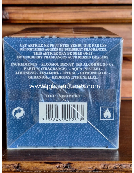 Weekend for Men Burberry 100 ml  vaporizador eau de toilette formato descatalogado