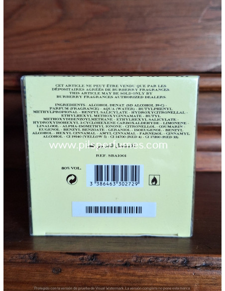 Weekend for Women Burberry 100 ml  vaporizador eau de parfum formato descatalogado