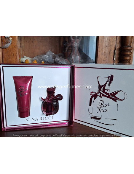 Ricci Ricci Nina Ricci  SET  50ml Vaporizador eau de parfum +lait audacieux pour le corps 100 ml