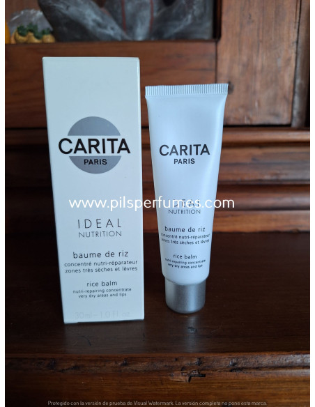 Ideal nutrition Carita baume de riz 30 ml concentre nutri-réparateur zones très sèches et lebres