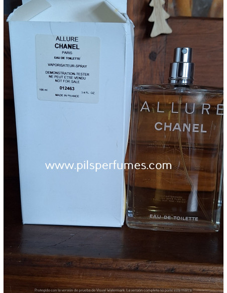 Allure Chanel eau de toilette 100 ml vaporizador eau de toilette formato especial, imagen real