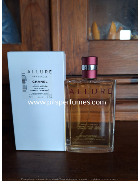 Allure Sensuelle Eau de Toilette Chanel 100 ml vaporizador eau de toilette, formato especial, imagen real