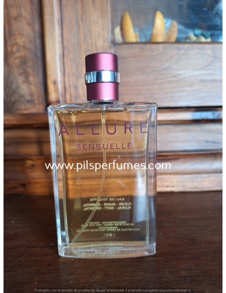 Allure Sensuelle Eau de Toilette Chanel 100 ml vaporizador eau de toilette, formato especial, imagen real