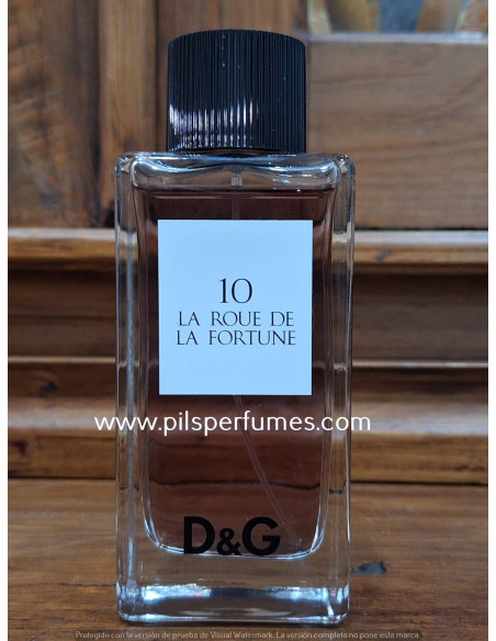 D&G Anthology La Roue de La Fortune 10 Dolce&Gabbana 100 ml vaporizador descatalogado, imagen real sin caja