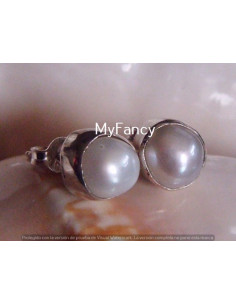 Pendientes de plata y PLATA CON PERLA 2