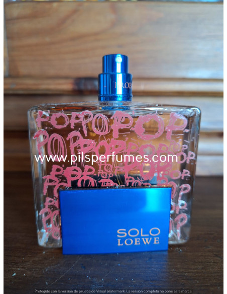 Solo Loewe Pop Loewe  75 ml vaporizador. descatalogado Imagen real sin tapón