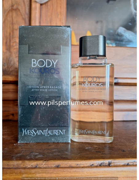 Body Kouros Yves Saint Laurent loction apres rasage 100 ml after shave,Producto descatalogado