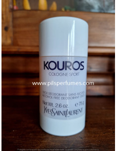 Kouros Cologne Sport Yves Saint Laurent  deodorant stick 75 gr, producto descatalogado