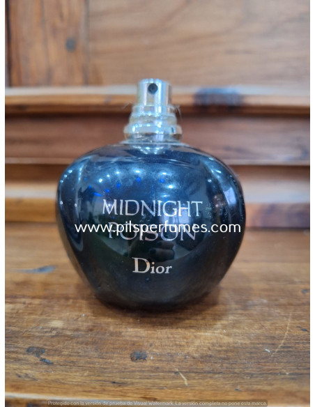 Midnight Poison Christian Dior 75 ml vaporizador, perfume usado, imagen real, descatalogado