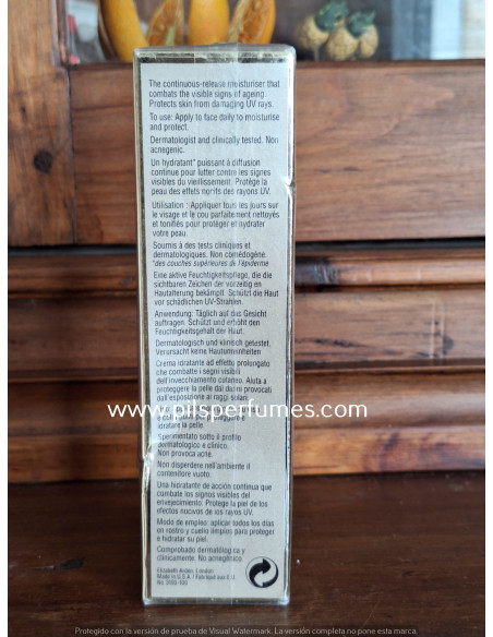 Elisabeth Arden ceramide time complex SPF 15 50 ml, creme anti-âge hydratante caja un poco dañada