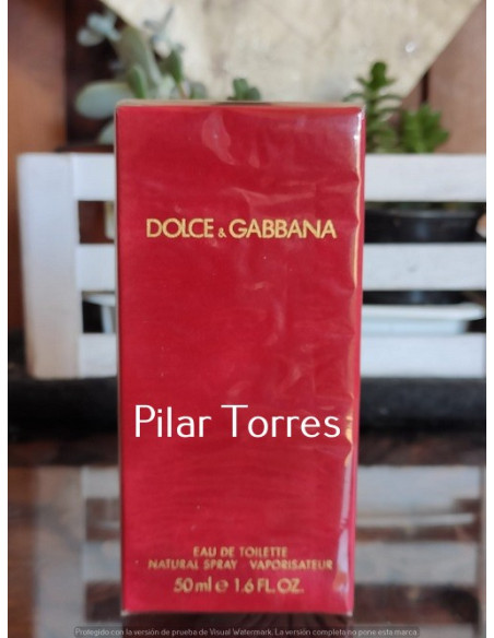Dolce&Gabbana de Dolce&Gabbana (LA ROJA)  50 ml Vaporizador eau de toilette perfume descatalogado
