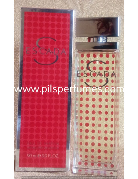 S de Escada  90 ml vaporizador eau de parfum, perfume descatalogado, imagen real