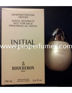 Initial Boucheron 100 ml  vaporizador eau de toilette imagen real  descatalogado, sin caja formato especial 2