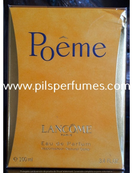 Poeme Lancome 100 ml vaporizador eau de parfum, perfume descatalogado